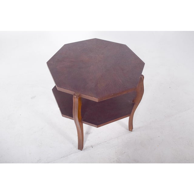 1930s Portuguese Rustic Oak Coffee Table, 1930s For Sale - Image 5 of 8