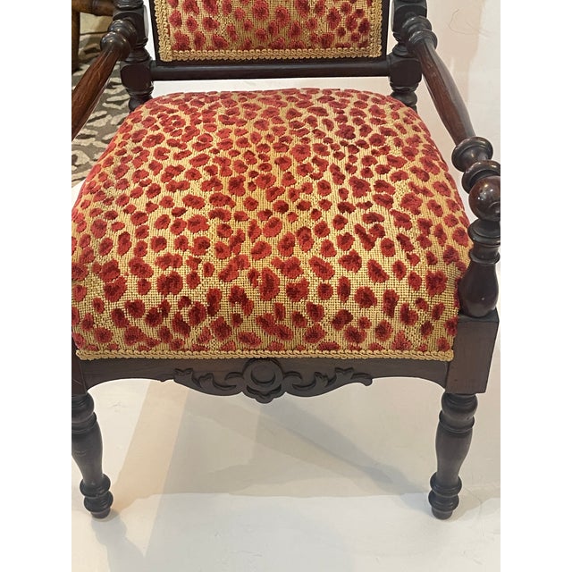 Late 19th Century Late 9Th. C. Napoleon III Child's Armchair For Sale - Image 5 of 14