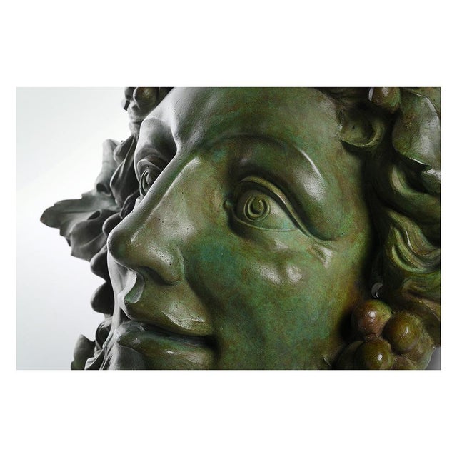 Bronze Masks, Set of 4 For Sale - Image 5 of 18