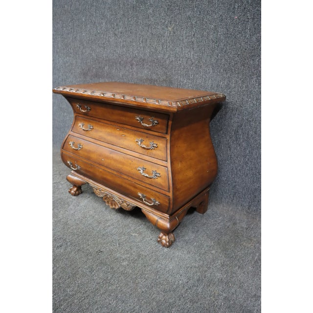 Traditional Provincial Style Bombay Commode For Sale - Image 3 of 10