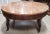 1960s Weiman Heirloom Hollywood Regency Mahogany and Satinwood Carrara Mable Top Coffee Table For Sale - Image 12 of 12