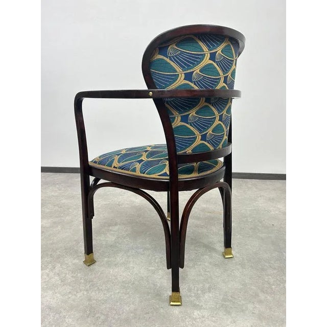 Jugendstil No. 717 Office Chair attributed to Gustav Siegel, 1890s For Sale - Image 12 of 15