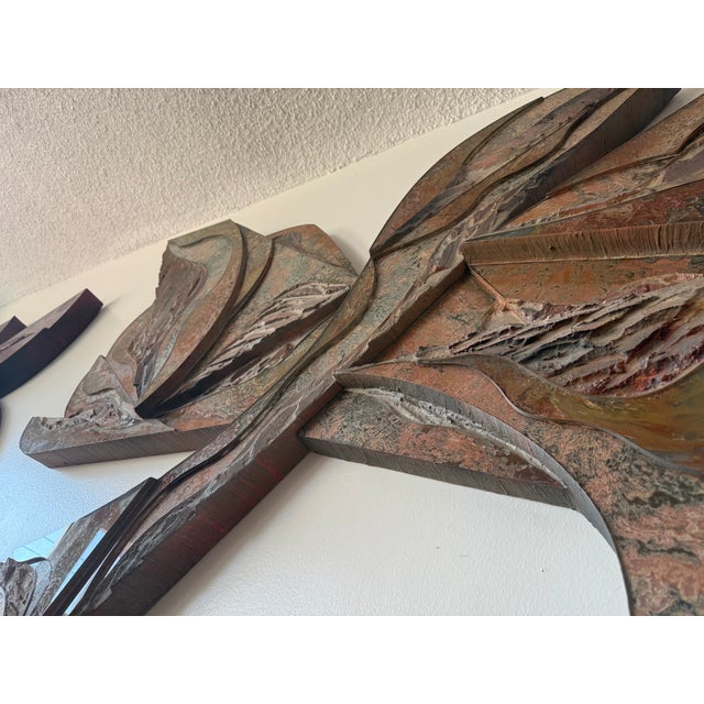 Late 20th Century Laddie John Dill Large "Bird" Wall Sculpture For Sale In Los Angeles - Image 6 of 9