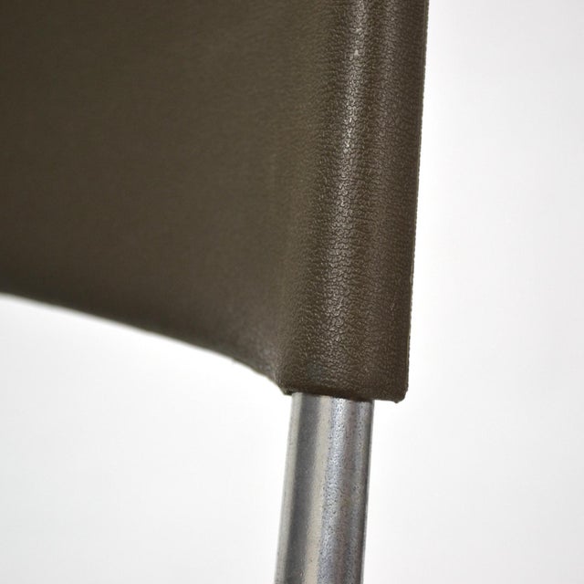 Metal Don Albinson Stacking Side Chairs by Knoll For Sale - Image 7 of 11