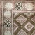 Vintage Turkish Rug: Pink & Brown Diamond Pattern | 4'4"x5'7" For Sale In Houston - Image 6 of 7
