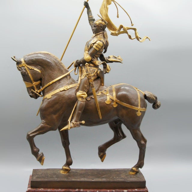 Joan of Arc from Emmanuel Fremiet, 1880s For Sale - Image 11 of 14
