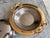 Vintage Italian Serving Dish with Gilt Details, 1970s For Sale - Image 11 of 14