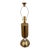 Modern Lamp White Quartz / Brass For Sale