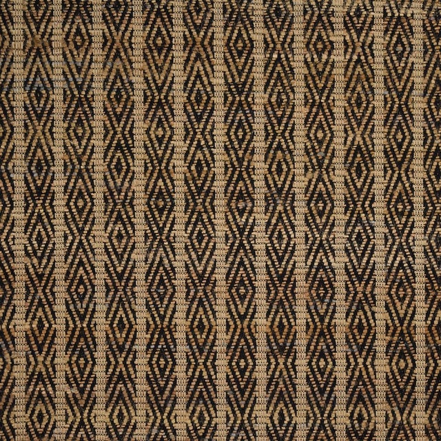 2020s Schumacher Kyara Handwoven Fabric In Brown & Black For Sale - Image 5 of 5