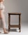 Early 20th Century France Weathered Honey Oak Oak Side Table With Shelf For Sale - Image 4 of 10
