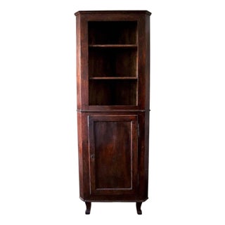 Corner Cabinet with Shelves, 19th Century For Sale