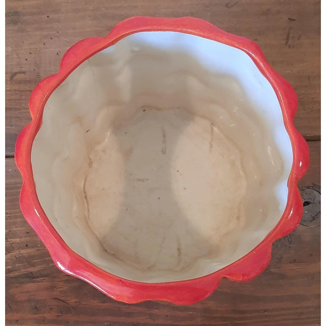 Hollywood Regency Mid Century Planter Pot Bamboo Design For Sale - Image 3 of 7