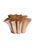 Sculptural Solid Teak Wood Table With Natural Grain & Bleached Finish For Sale - Image 14 of 14