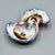 Antique French Porcelain Double Salt Cellar Dish by Charles Field Haviland for Gérard, Dufraisseix & Morel, 1890s For Sale - Image 11 of 17