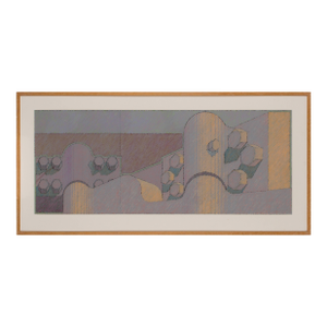 Hugh KepetsN.C.B #1 Architectural Rendering of Industrial Scene, 1982