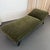 1940s Early Mid-Century Olive Green Suede Daybed Chaise Longue For Sale - Image 5 of 9