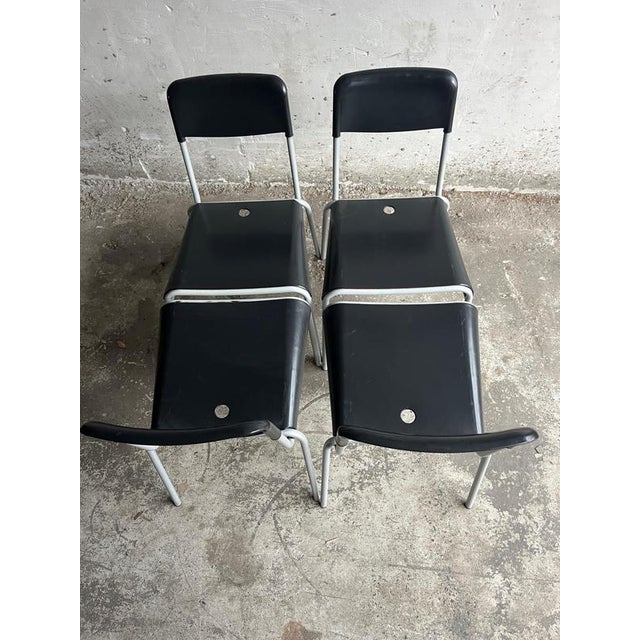 Dining Chairs from Calligaris, Italy, 1990s, Set of 4 For Sale - Image 4 of 9