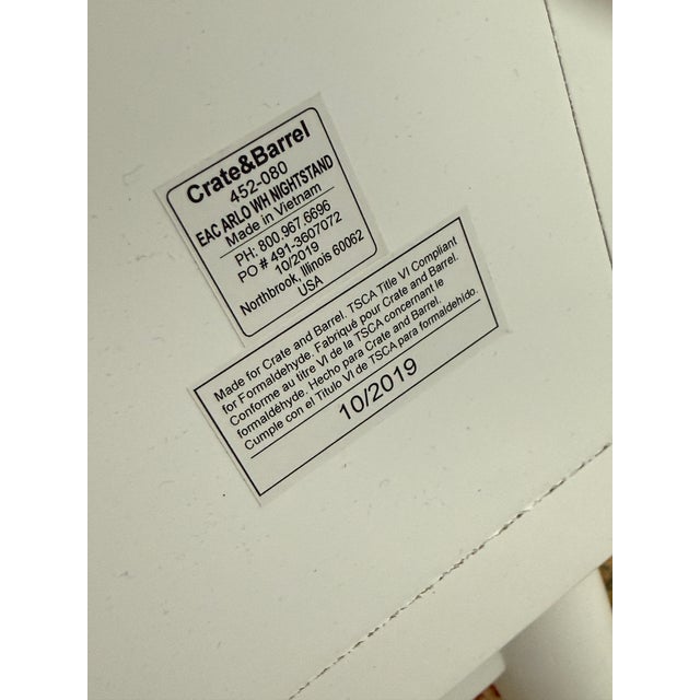 Crate & Barrel Crate & Kids Arlo Nightstands, Pair For Sale - Image 4 of 12
