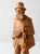 Brown Mid-Century Folk Art Wood Carving Peddler Figure For Sale - Image 8 of 11