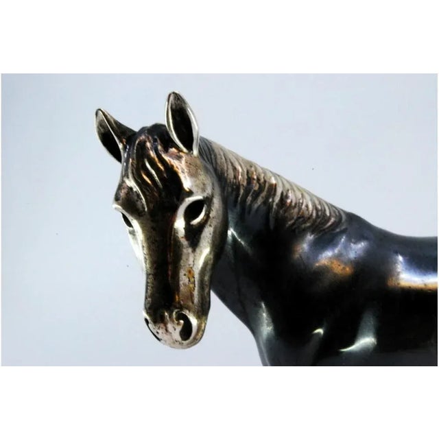 Horse in Silver Nielada For Sale - Image 6 of 8