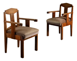 Art Deco Armchair, 1930s