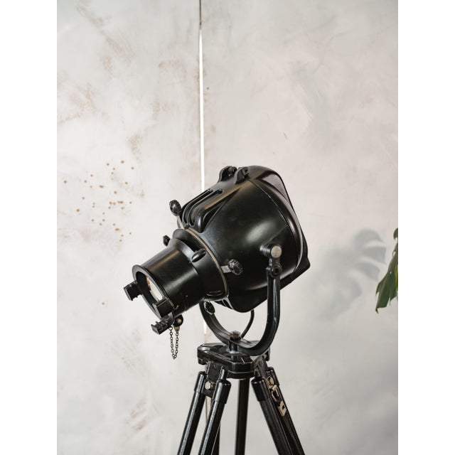 Model Patt 23 Theater Spotlight on Black Tripod, 1960s For Sale - Image 12 of 14