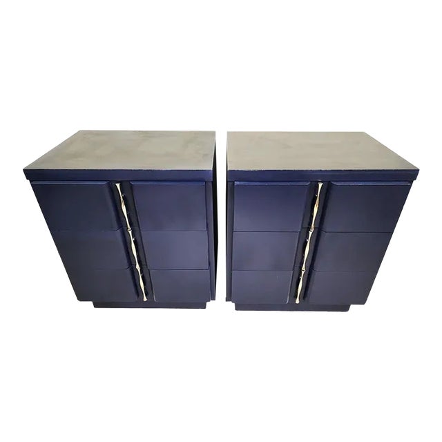 Vintage MCM Nightstands by American of Martinsville For Sale