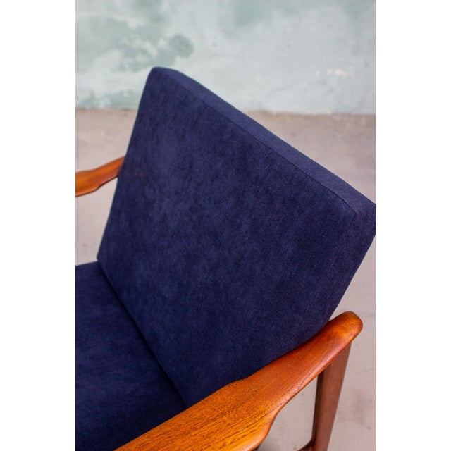 Vintage Teak Lounge Chair by Ib Kofod-Larsen, 1960s For Sale - Image 10 of 14