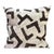 This pair of lumbar pillows are covered in an antique Kuba cloth "Ecru Figures" pattern. Which is newly printed on...