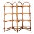 Vintage Bent Rattan Arched Etagere For Sale
