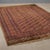 Brown Antique Bukhara Rug in Thin Knot Cotton and Wool, Pakistan For Sale - Image 8 of 8