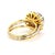 2.5 Carat Old European Cut Diamond Gold Ring, Size 6.5 For Sale In New York - Image 6 of 9