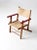 French Country Mid-Century Children's Folding Camp Chair For Sale - Image 3 of 10