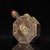 Bronze Vintage Chinese Bronze Octagonal Snuff Bottle With Bagua & Gilt Deity For Sale - Image 8 of 9