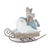 Kenneth Ludwig Chicago Gnome on Sled Figurine (Set of 2) For Sale - Image 4 of 5