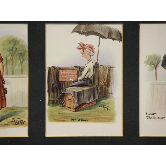 "The Hon Mrs R Digby/ Mrs Vernet / & Lady Rosebery" by the Tout For Sale - Image 5 of 7