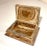 Up for sale is a wonderful vintage handmade hard stone jewelry casket. It's carved out of a thick piece of brown stone...