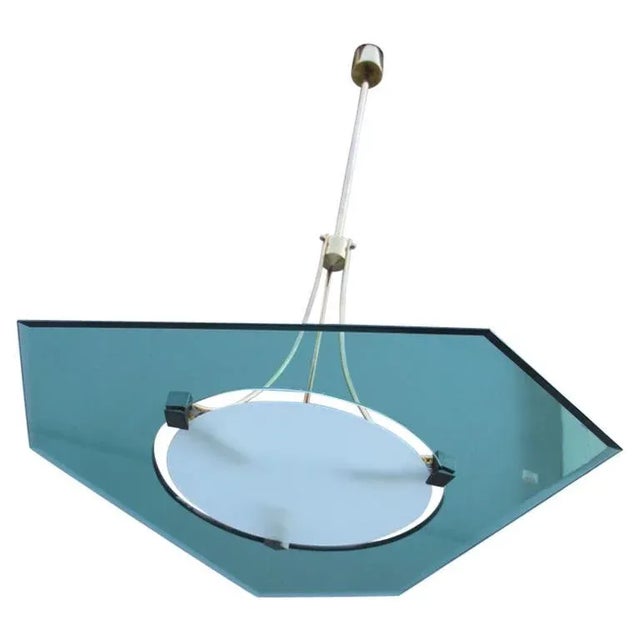 Mid-Century Modern Italian Pendant Lamp, 1950s For Sale - Image 14 of 14