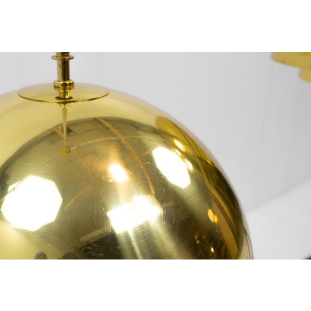 Brass Pendants from Vereinigte Werkstätten München, Germany, 1970s, Set of 2 For Sale - Image 11 of 15