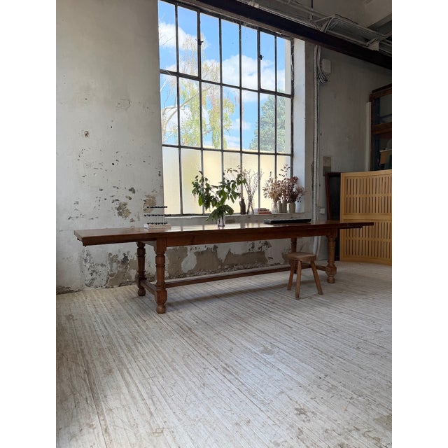 Drapers Walnut Dining Table, 1900 For Sale - Image 3 of 18