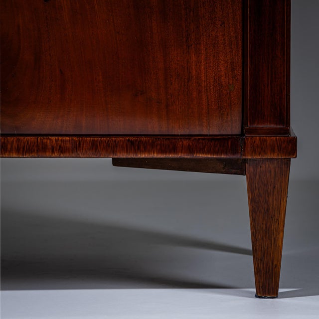 Antique Biedermeier Writing Chest, 1820 For Sale - Image 11 of 14
