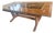 1930s VintArt De Burl Wood Lift Table Hand Crank Expander For Sale