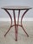 Age: Approx. 30 Years Old Details: Italian Made Mosaic Top Painted Iron Base Stunning Marble Inlaid Top High Quality...
