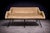 Carlo Hauner Concha Loveseat in Metal & Fabric, Carlo Hauner, 1955 For Sale - Image 4 of 9