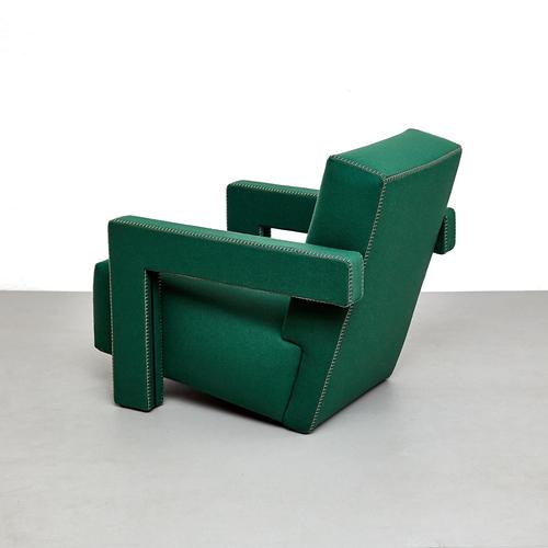 Cassina Mid-Century Modern Utrecht Armchair by Gerrit Rietveld for Cassina For Sale - Image 4 of 18