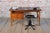 Mid-Century Czech Writing Desk in Mahogany Veneer, 1950s For Sale - Image 14 of 15