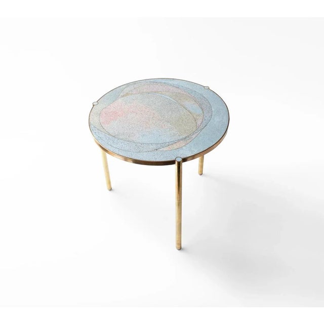 Contemporary Soft Blue TINCT Table by Justyna Poplawska For Sale - Image 3 of 8