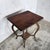 Antique Arts & Crafts Walnut Side Table with Drawer For Sale - Image 6 of 7