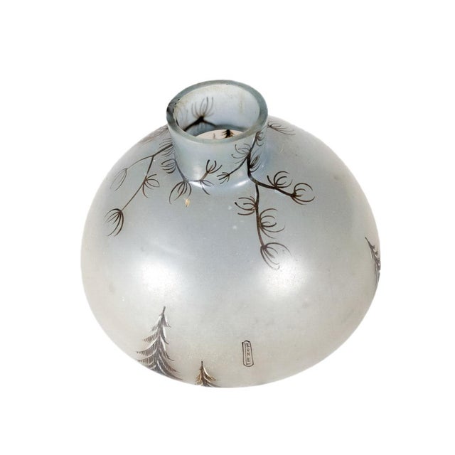 antique Art Nouveau Cameo Glass Vase, 1890s For Sale - Image 3 of 8