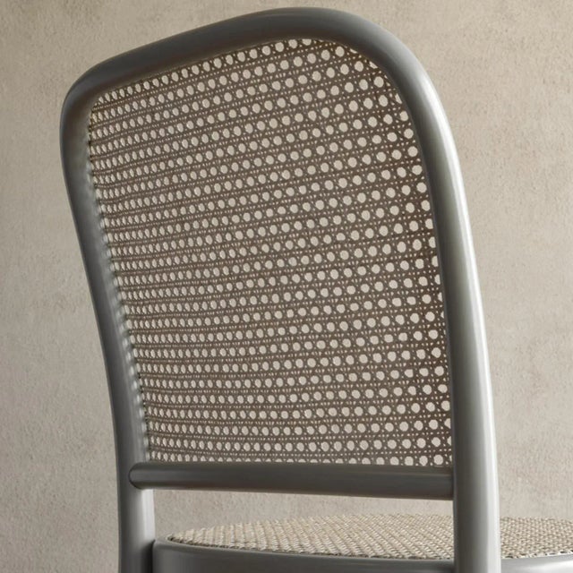 This stunning chair was designed in 1930 by Josef Hoffmann. It was crafted of solid beechwood, whose curved elements were...